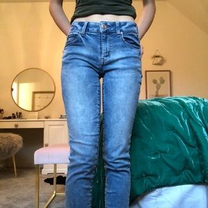 straight skinny jeans